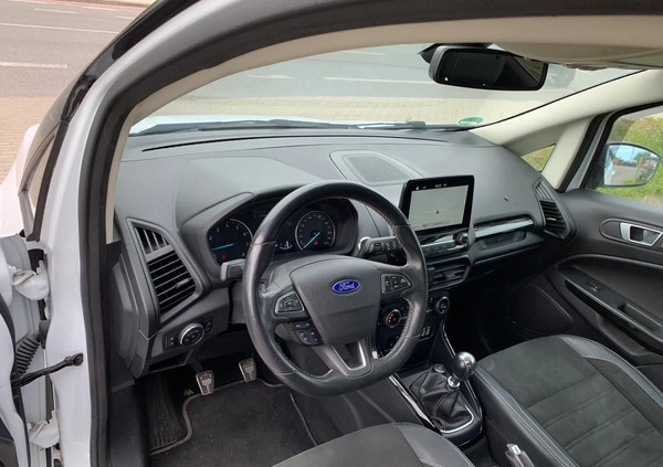 Ford EcoSport cena 62500 przebieg: 64000, rok produkcji 2018 z Dobrzany małe 277